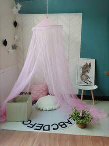 413*98in Large Mosquito Net Bed, Hanging Fly Insect Repellent Dome Tent Bedding Net, For Bed Canopy Mosquito Net, Camping, Home Use, Room Decor