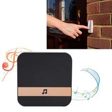 Timbre de puerta con sonido Ding Dong para decoración del hogar - Tipo de Enchufe A USA (110-127V) - Ver 7