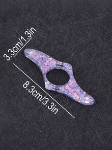 1pc Creative Drop Glue Book Holder,Portable Multi-Functional Book Page Extension Tool, Beautiful Thumb Bookmark For Reading Books Back To School