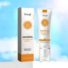 Hoygi Protective Cream With - BB Primer & Pre-Makeup Base, Moisturizing & Long-Lasting Formula, - Moisturizing BB Primer & Pre-Makeup Base To Help Protect Skin, Skinfriendly Cosmetic For Skincare Routine,One Multi-In-One Foundation Protective Cream - White - View 2