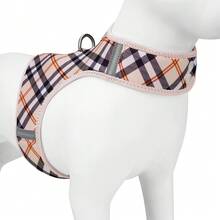 Modischer bedruckter Hundegeschirr für kleine Hunde, atmungsaktives Mesh-Material, Schnappverschluss, leicht an- und ausziehbar, verstellbarer Klettverschluss für Spaziergänge mit Hunden Outdoor - Verschiedenfarbig - Übersicht 8