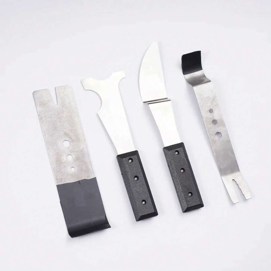 1pc herramienta de inserción de ranura de puerta que se puede abrir rápidamente y sin daños herramienta de cerrajero - Tipo D - Ver 1