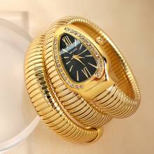 BIFANXI Snake-Shaped Watch Women's Fashion Bracelet Watch Quartz Watch - View 1