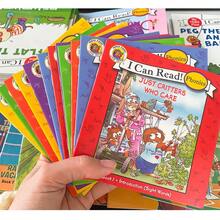 Lachilly 12Book/Set Phonics Fun!: Includes 12 Mini-Books Featuring Short And Long Vowel Sounds Paperback, Children Bedtime English Reading Book,I Can Read Phonics Pocket Book