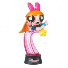 Miniso The Powerpuff Series Western Rose Blind Box Figure Cartoon Cute Desktop Decoration Ornament Toy Gifts (Random Delivery,1pc)