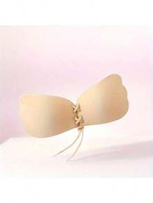 1 件或 4 件粘性文胸，露背无肩带文胸聚拢，粘性隐形提升文胸