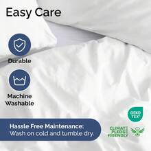 Cover Queen Size Set - Extra Soft Queen Size Duvet Cover 90 X 90 With 2 Pillow Shams - Hotel Luxury Easy Care And Fade Free W/ Zipper Closures & Ties - Breathable Bedding Set (Light Sage Green) - 01 - 白色(無被子) - 查看 6