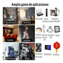 Módulo de interruptor de control remoto RF inalámbrico individual de 1 pieza, adecuado para controlar electrodomésticos de bajo consumo de 220 V, lámparas, ventiladores, vallas publicitarias y otros electrodomésticos dentro de 30-50 M - Blanco - Ver 4