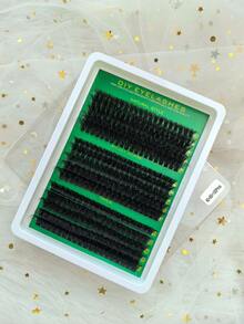 295 chiếc D Curl Fluffy Lash Clusters 60D + 80D + 100D Lông mi riêng lẻ dày Cluster Eyelash Extensions D Curl Lashes Clusters Mi riêng lẻ 9-18MM Mi Mi Mi Cụm, Cụm Lông Mi, Lông Mi Riêng Lẻ, Lông Mi, Lông Mi Giả - D - Xem 6