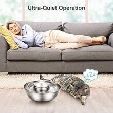 360°Automatic Cat Water Dispenser 67oz 2L Silent Pet Drinking Fountain With 5 Filter For Dogs Cats Small Animals - asPic - View 7
