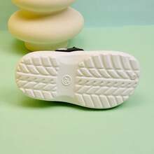 1双男婴舒适时尚休闲透气凉鞋，轻便易穿脱户外防滑护趾花园鞋，春夏款 - 米色 - 查看 7