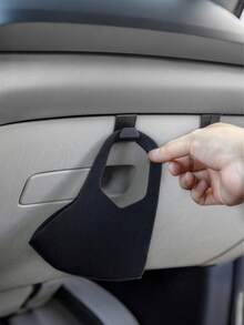 1/2/4 Pieces Car Storage Hooks - Compact Wall Mount Glove Box And Interior Accessories Organizer, Plastic. For Women Storage Organizer Travel Essentials Back To School Dormitory Storage