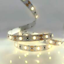 1m/2m/3m/4m/5m/10m/15m Tira de Luz LED Branca Quente 2835 Sensível ao Toque, 30 LEDs/m, Adequada para Quarto, Iluminação da Sala de Estar, Decoração, Luz de Bottom da TV