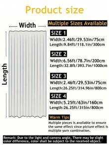 1 件白色婚礼拱门窗帘装饰薄纱帷幔，经典涤纶垂坠雪纺面料，优雅的薄纱雪纺面料薄纱非常适合婚礼、求婚、订婚、结婚和背景装饰