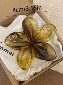 3pcs Summer Hawaiian Flower Hair Clips, Solid Color Hibiscus Hair Clips, Suitable For Fine Hair, Adorable Hair Clips, Suitable For Thick Hair, Tropical Beach Hair Accessories, Festival Gift For Girls Hair Claws Claw Clips Hair Jaw Clip Hair Clamps Hair Clutch Hair Catcher Clip