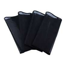 1 conjunto de 4 botas de malha respirável para cavalos, proteção para as pernas dos cavalos contra picadas de moscas e mosquitos, suprimentos equestres