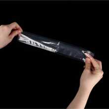 1/10/50/100 piezas - Bolsas selladas a baja temperatura para helado, jugo de helado, helado casero y envasado de alimentos, bolsas de regalo de cocina para fiestas, bolsas desechables para paletas de hielo, bolsas de hielo, bolsas transparentes autosellantes para paletas de hielo (el color del embudo es aleatorio)