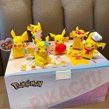pokemon Pokemon, The Cute Pikachu Figurine, Blind Box Toy, Car, And Small Desktop Ornaments(No Box), School Supplies,Back To School