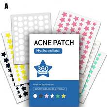 360 Peças Conjunto Colorido de Adesivos para Cobrir Acne, Suaves e Não Irritantes
