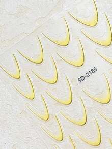 1 Miếng Dán Móng Tay Kiểu Pháp Gradient Mới Đơn Giản Tự Dính Nghệ Thuật Trang Trí Móng Tay, Miếng Dán Trang Trí Nghệ Thuật Móng Tay Màu Đỏ Cổ Điển Cổ Điển DIY Dễ Thương - Nhiều màu - Xem 2