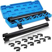 13PCS Inner Tie Rod Removal Tool Kit Adapters 1/2 Inch Drive Tube Tie Rods Tool