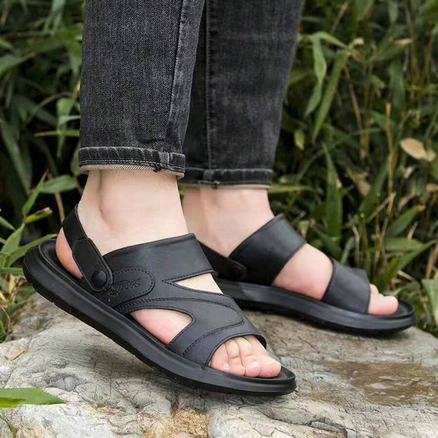 Men Sandals - Black - View 1