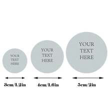 100 ملصق مخصص لحفل الزفاف بقطر 1.6 بوصة، ملصقات دائرية شخصية، ملصقات هدايا زفاف جميلة، ملصقات يدوية الصنع، ملصقات أعمال، 12 لون، ملصقات أسماء الزفاف، ملصقات شخصية، ملصقات شكر، ملصقات الزفاف، مناسبة لمهرجانات الخريف وعيد الهالوين وعيد الشكر والأعياد الميلادية والسنة الجديدة - فارغ - مشاهدة 3