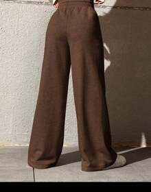 Women's Lanzinha Pants Winter Fashion Pantaloons - 鏽棕色 - 查看 2