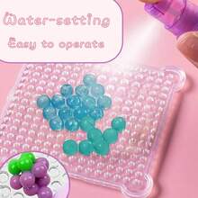 Refill Pack Of 1500pcs 15 Color Glow-In-The-Dark Beads, Magic Water Spray Beads Educational Toy, DIY Craft For Boys & Girls, Ideal Gift For Children 3+ Years Old And Crafters - Multicolor - View 6