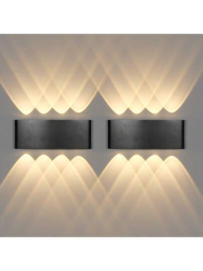 Indoor ative LED Wand Lamp, Moisture Proof Bedroom Lighting Eye Friendly Zachte Verlichting 3000K Warm Fixture LED, Applicable Voltage 85V 265V, Home ation Balcony/Staircase/Stairwell/Indoor/Garden/Living Room/Bathroom/Kitchen/Bedroom/Corridor/Passageway view 7