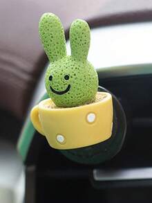 1 件/4 件可爱装饰仙人掌 LOVE 空气清新剂，通风口夹内饰配件，汽车香味清新剂香水香薰夹，情人节可爱礼物 - 彩色 - 查看 6