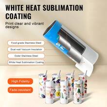 Tumbler Heat Press Machine And Sublimation Tumblers, Tumbler Press Set With 8pcs 20OZ Blank Tumblers, Mug Press Cup Press For 11-30oz Tumblers Mug, With Heat Transfer Paper, Gloves, Tape - 查看 5