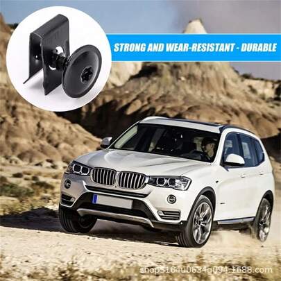 20 piezas/40 piezas/60 piezas Tornillos autorroscantes para automóvil, Arandelas en forma de U de metal para automóvil, Kit de tornillos autorroscantes, Accesorios de modificación para automóvil y motocicleta