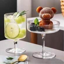 Stampo per ghiaccio refrigerante per vino, stampi per ghiaccio a forma di orso e floreali, stampo in silicone per la realizzazione di cubetti di ghiaccio a forma di orso di , per caffè, latte e tè, da utilizzare in frigoriferi e cantinette vini