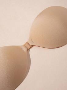 Reusable Push-Up Invisible Front Closure Silicone Bras, Nipple Covers, Women's Lingerie & Underwear Accessories, Suitable For Dresses, Jumpsuits, Wedding Gowns In Summer