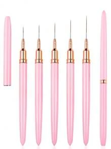 5pcs/Set Multipurpose Nail Art Liner Brush, Daily Use