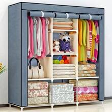 Foldable Wardrobe Closet Organizer Large Cabinet - Multicolor - View 3