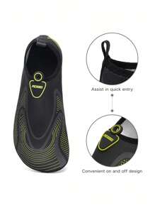 Nuevo diseño talla grande vendido, zapatos de agua unisex, zapatos de playa, zapatos de yoga, sandalias, zapatos para natación al aire libre, zapatos de buceo, zapatos ligeros y antideslizantes para vadear y bucear