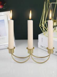 1 Stück/Set leicht luxuriöser, silberner keramischer Kerzenhalter Ornament, Kerzenlicht Dinner Requisiten, Kerzenhalter für Heim Tisch Dekorationen, Innendekorationen, Hochzeitsfeier Dekorationen, geeignet als Geschenk für Freunde oder Freundinnen, Abschlussgeschenk, Geschenk für die Beste Freundin, Frauengeschenk, Wintergeschenk