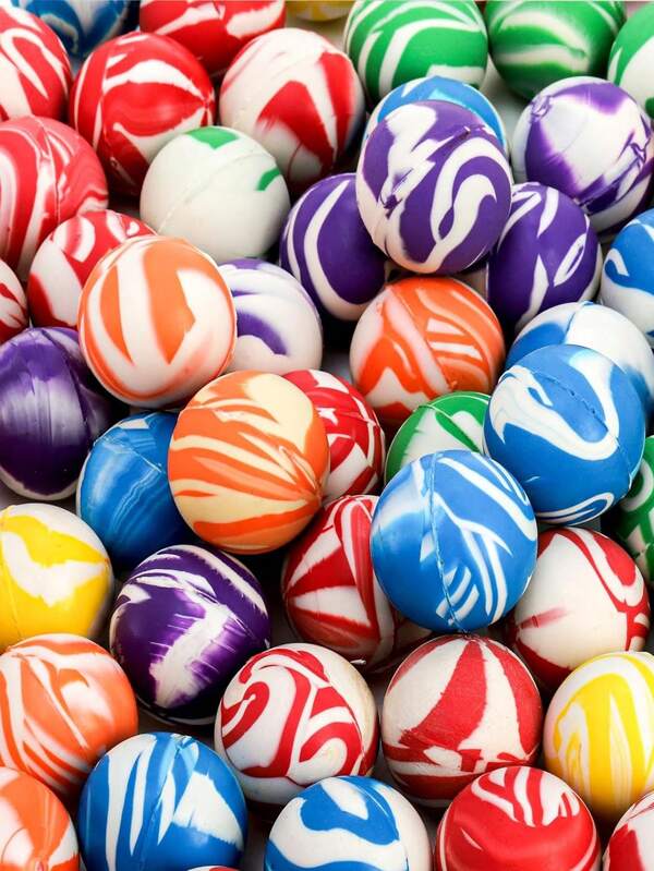 5/10/15/20 piezas Pelotas saltarinas de colores brillantes - Diversión duradera y apropiada para adolescentes, adecuadas para fiestas, premios y bolsas de regalo para Navidad, Halloween, fiestas festivas