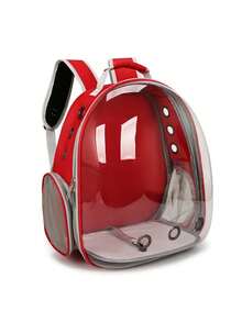 Portable Breathable Pet Backpack, Large Capacity Transparent Space Capsule Outdoor Carrying Bag, Suitable For Small To Medium Dogs And Cats, Pet Carrier - Multicolor - View 8