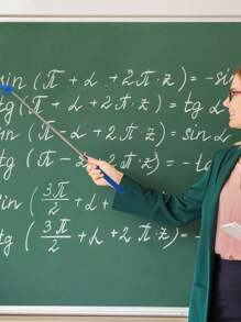 1pc Retractable Pointer For Classroom Telescopic Teachers Pointer Extendable Hand Pointer Finger Pointer Stick Mini Retractable Classroom Pointer For School Kindergarten, White/Blue/Pink, Perfect For Christmas Gifts