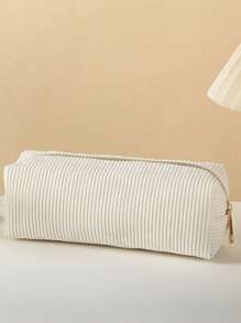 1 Astuccio - Astuccio portapenne durevole con cerniera, organizer per cancelleria per forniture scolastiche, borsa per penne per ufficio e uso domestico, articoli di cancelleria per il ritorno a scuola