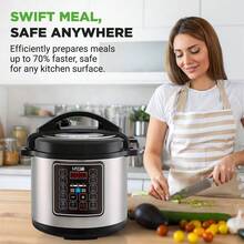 SPZTJK 12 In 1 Electric Pressure Cooker Instant Multi Cooker Olla De Presion Non-Stick Pot Yogurt Maker Rice Cooker Slow Cooker Saut Steamer 8 Quarts Stainless Steel - View 8