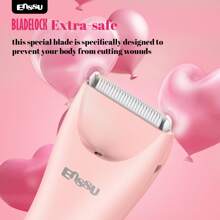 ENSSU 1 Set rosa 2-in-1 multifunktionaler Damen Bikini Trimmer Elektrischer Rasierer Epilierer Hautpflege Schönheitspflege Tool, Dual-Köpfe mit LED-Licht, 1 Stunde Schnellaufladung mit Ladestation, wasserdicht für die Dusche geeignet, passend für Gesicht/Achseln/Arme/Körper/Bikinizone, Geschenkboxverpackung ideal für Muttertag, Valentinstag, Internationaler Frauentag, inklusive Aufbewahrungstasche für einfaches Reisen