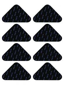12pcs Advanced Anti-Slip Carpet Fixer - Suitable For Living Room, Dining Room And Bathroom Floors - Prevents Slipping On Tiles And Wooden Floors Room Decor Back To School