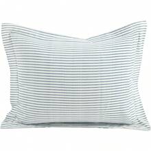 Farmhouse Stripe Reversible Cotton Duvet Cover Set, 2 Piece Set, Twin XL, Navy - Twin Bedding Set - Dorm Decor - Striped Duvet Cover For Kids Or Teens - Farmhouse Bedroom Decor - 藍色 - 查看 8