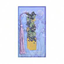 AHLGCAFT Vintage Painting Metal Bookmark, Asymmetrical Hollow Van Gogh Artwork Metal Tassel Bookmark, Gift For Writers, Teachers, Friends, Readers - one-size - View 17
