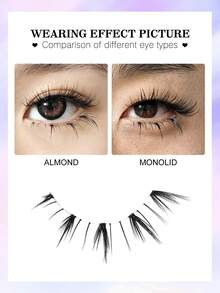 10 对下眼睫毛延长片|下假睫毛顶部/底部 Manga J 卷发|亚洲貂皮纤细单个底部延长片|小假条韩式簇状 Manhwa 迷你下眼纹身假睫毛条状睫毛，睫毛，睫毛，假睫毛 - 黑色 - 查看 4