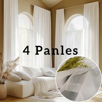 1 st eleganta vita skira gardiner - lätt, transparent polyester med stångficka, perfekt för vår och sommar, förbättrar heminredning och atmosfär, fönsterbehandling sovrum | Skira gardiner | Lätta gardiner, Gardiner för vardagsrum